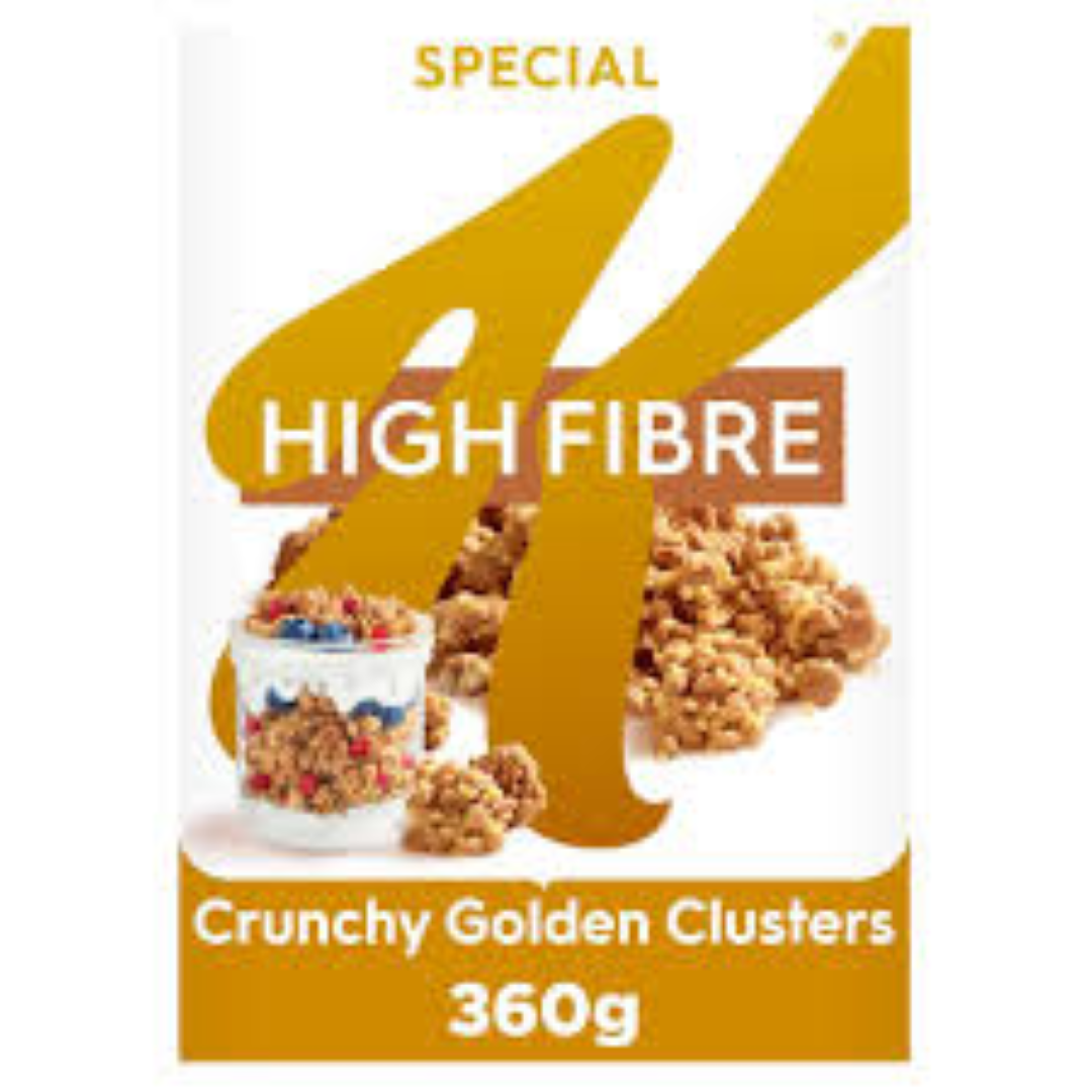 KELLOGGS SPECIAL K CRUNCHY GOLDEN CLUSTER 360G